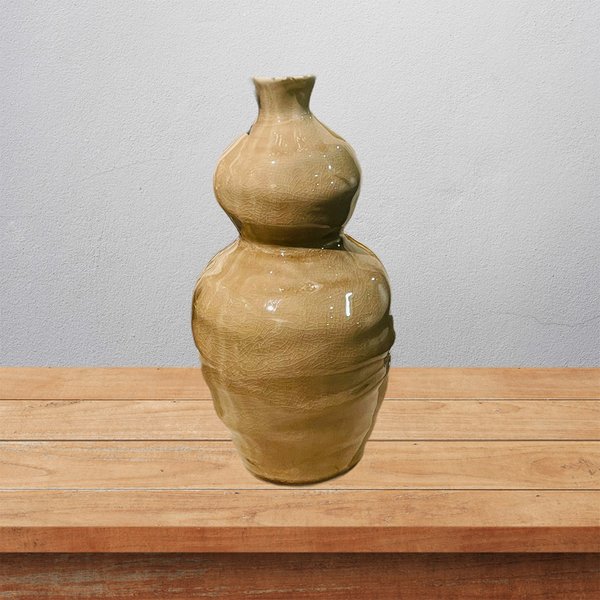 Vase Keramik  H/ 28cm D/5cm